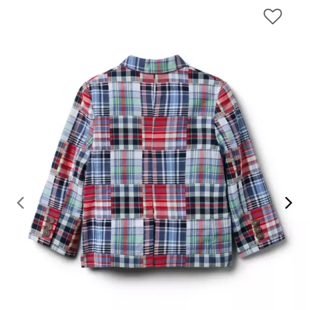 Plaid Kids Blazer by Janie and jack